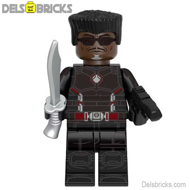 Blade (Marvel Deadpool & Wolverine Movie) - Custom Building Blocks Mini Figures Compatible with LEGO