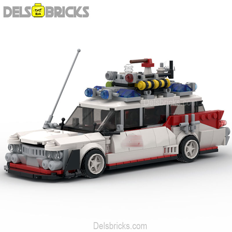 Ectomobile Ecto-1 (Ghostbusters) - Custom Building Blocks Mini Figures Compatible with LEGO