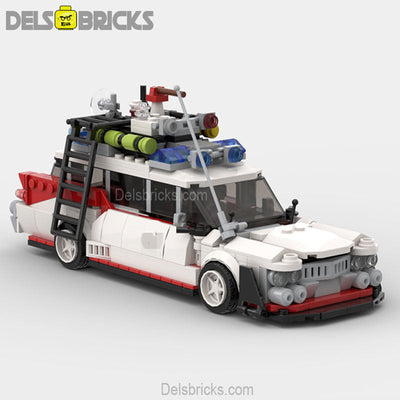 Ectomobile Ecto-1 (Ghostbusters) - Custom Building Blocks Mini Figures Compatible with LEGO