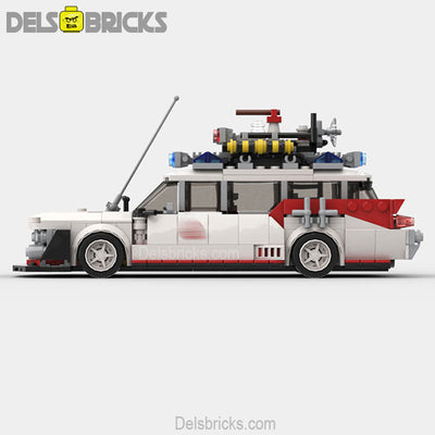 Ectomobile Ecto-1 (Ghostbusters) - Custom Building Blocks Mini Figures Compatible with LEGO