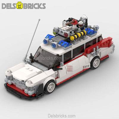 Ectomobile Ecto-1 (Ghostbusters) - Custom Building Blocks Mini Figures Compatible with LEGO