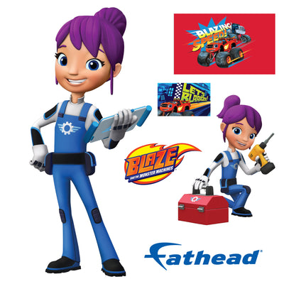 Gabby - Blaze and the Monster Machines - RealBig Collection - Official Nickelodeon - Reusable Vinyl Wall Decals