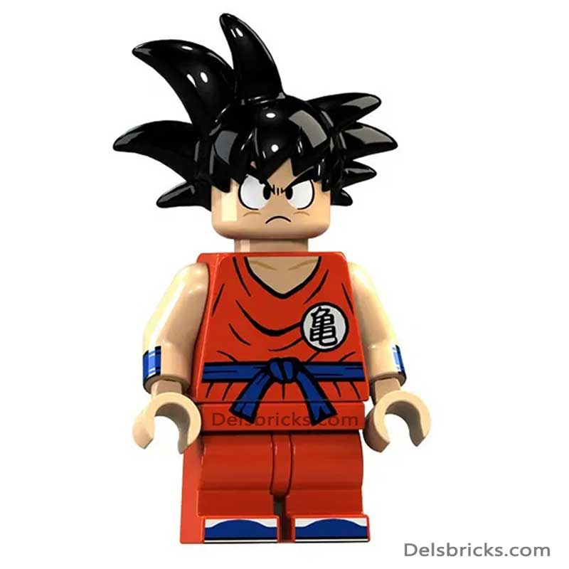 Goku (Dragon Ball Z) - Custom Building Blocks Mini Figures Compatible with LEGO