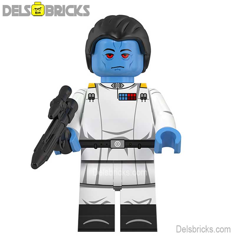 Grand Admiral Thrawn from Ahsoka (Star Wars) - Custom Building Blocks Mini Figures Compatible with LEGO