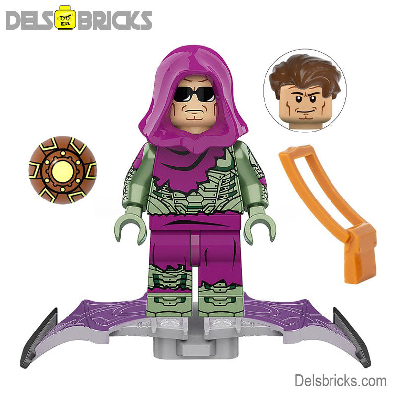 Green Goblin No Way Home (Marvel Spider-Man) - Custom Building Blocks Mini Figures Compatible with LEGO