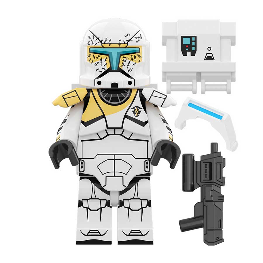 Gregor Delta Squad Clone Trooper (Star Wars) - Custom Building Blocks Mini Figures Compatible with LEGO