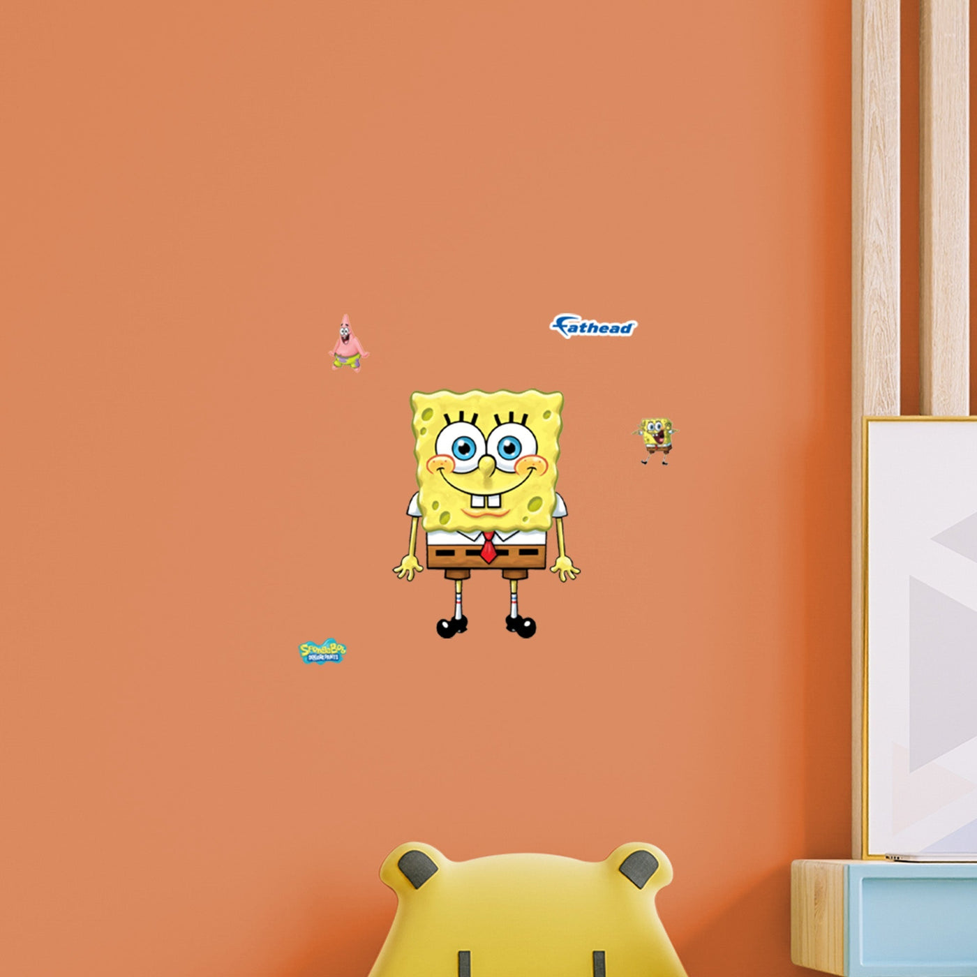 SpongeBob Squarepants - RealBig Collection - Official Nickelodeon - Reusable Vinyl Wall Decals