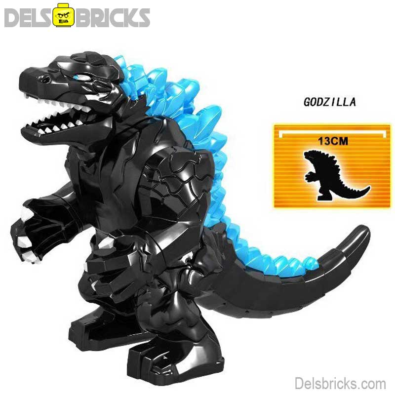 Godzilla (Godzilla) - Custom Building Blocks Mini Figures Compatible with LEGO