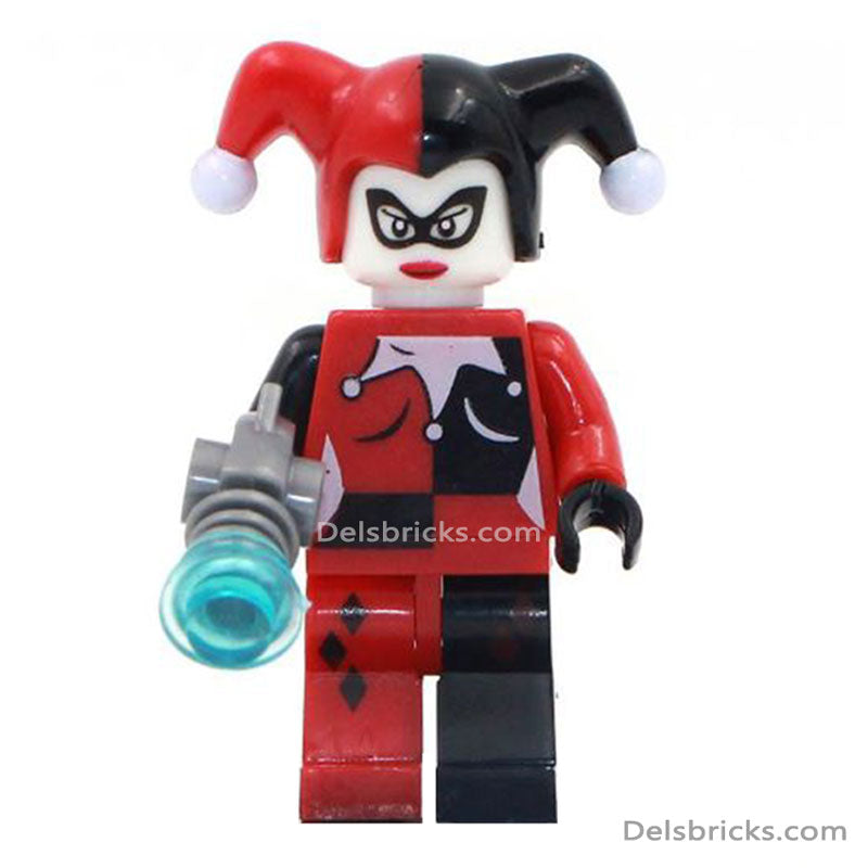 Harley Quinn - Harlequin Costume (DC) - Custom Building Blocks Mini Figures Compatible with LEGO