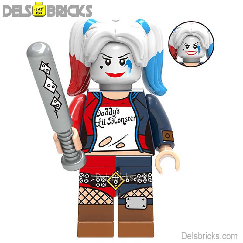 Harley Quinn - Suicide Squad (DC) - Custom Building Blocks Mini Figures Compatible with LEGO