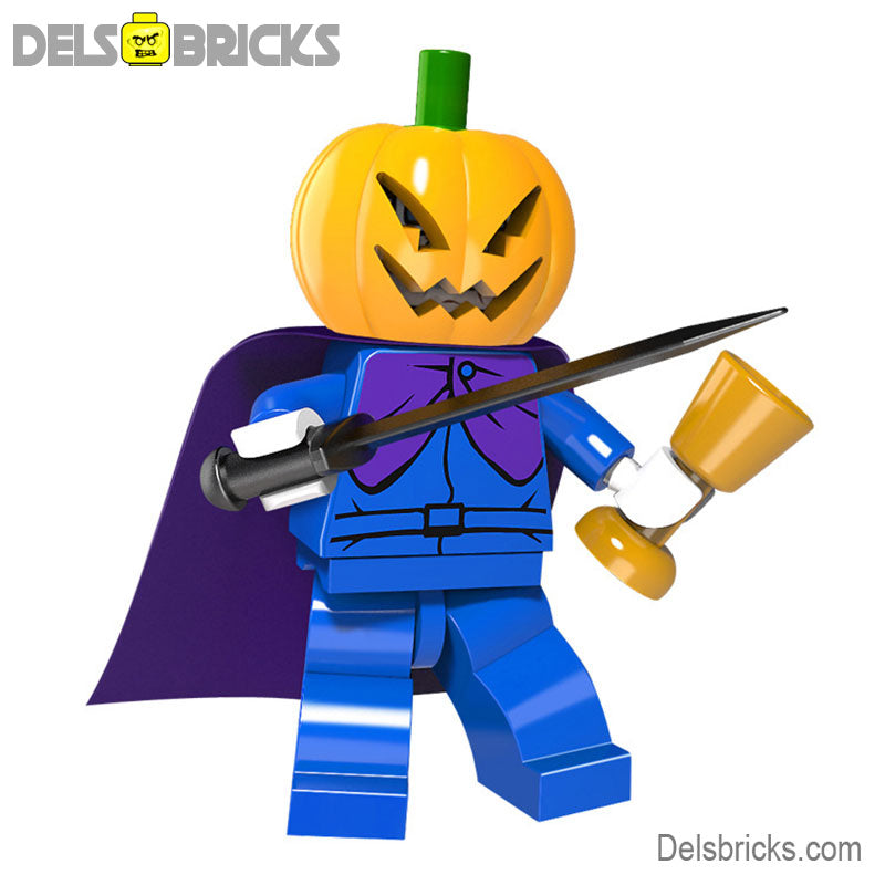 Halloween Headless Horseman (Horror) - Custom Building Blocks Mini Figures Compatible with LEGO