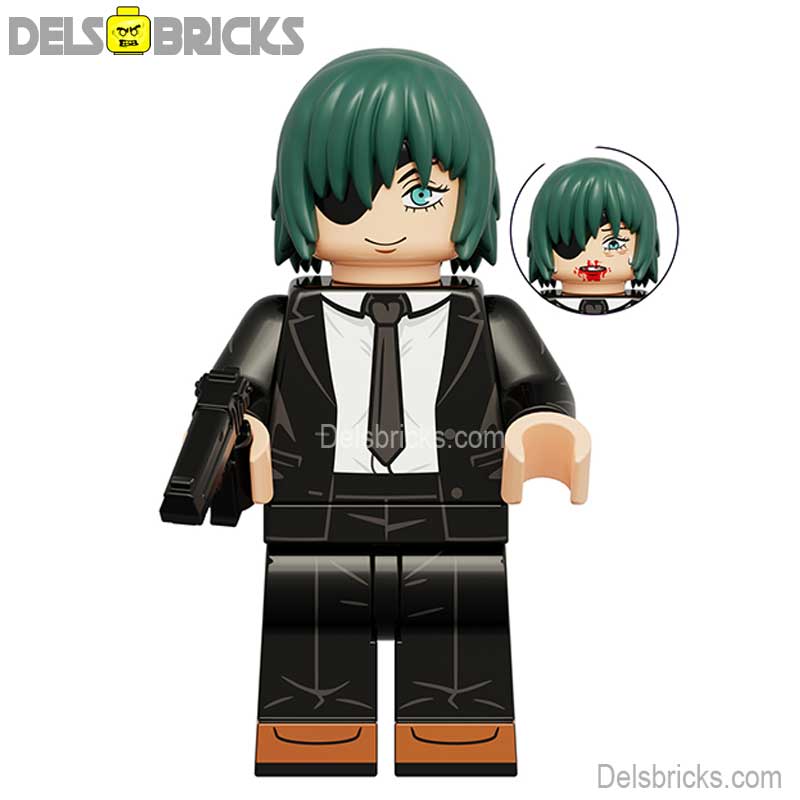 Himeno (Chainsaw Man) - Custom Building Blocks Mini Figures Compatible with LEGO