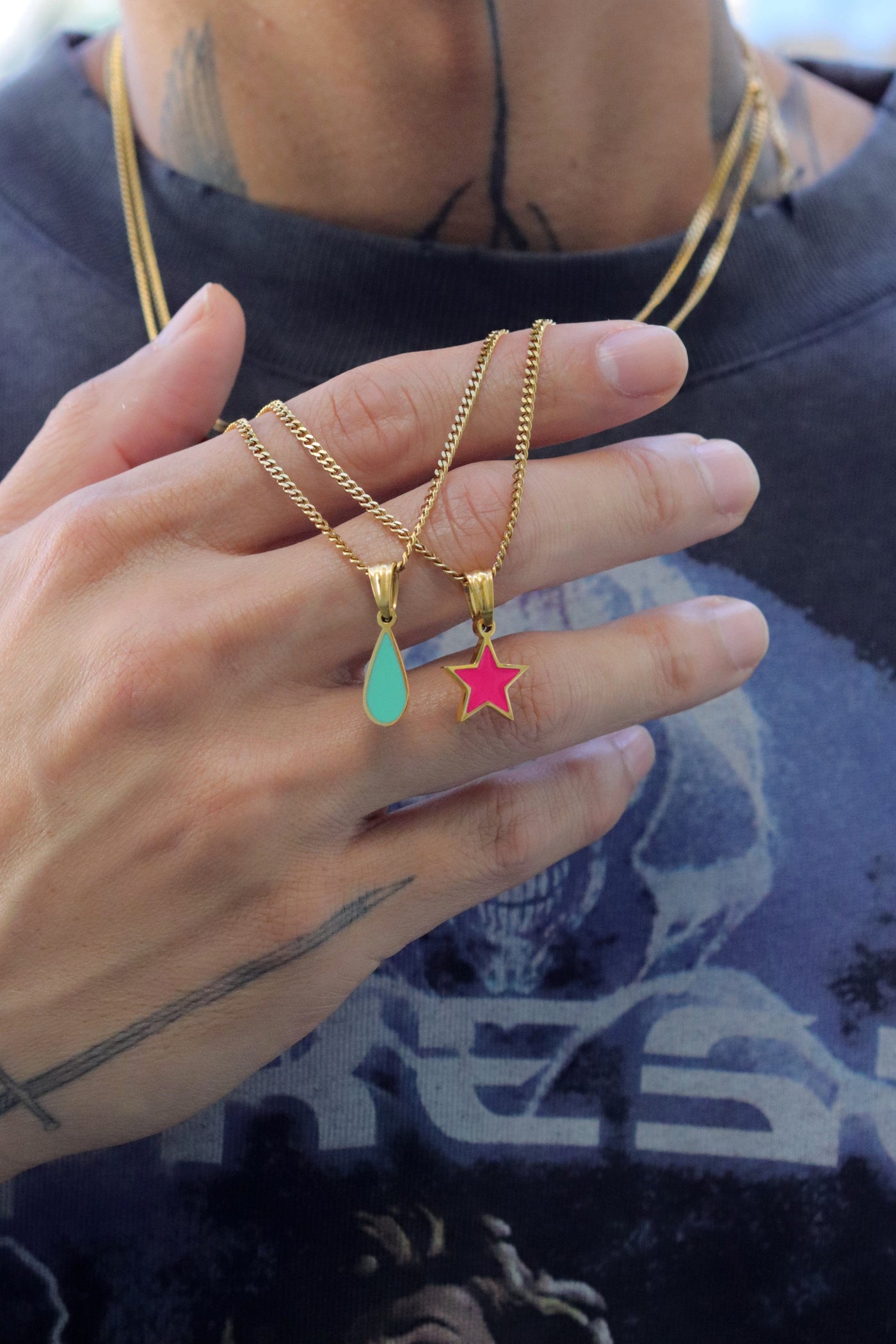 Hunter X Hunter™ Hisoka Star & Tear Necklace