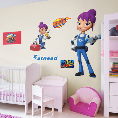 Gabby - Blaze and the Monster Machines - RealBig Collection - Official Nickelodeon - Reusable Vinyl Wall Decals