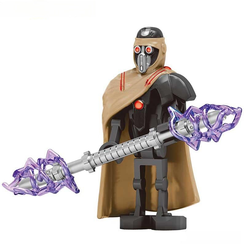 Ig-100 MagnaGuard Black (Star Wars) - Custom Building Blocks Mini Figu ...