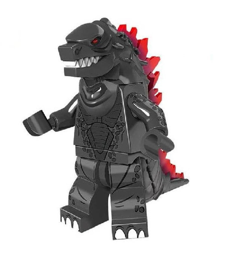 Godzilla Gray (Godzilla) - Custom Building Blocks Mini Figures Compatible with LEGO