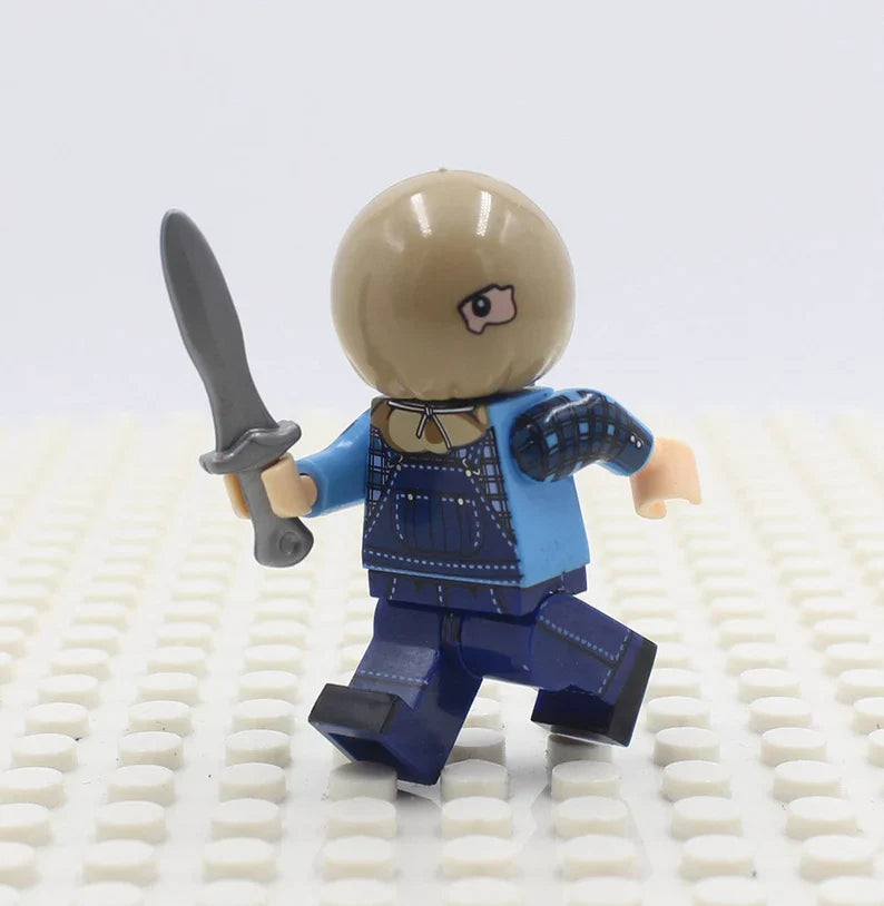 Jason Voorhees Part 2 (Friday the 13th) - Custom Building Blocks Mini Figures Compatible with LEGO