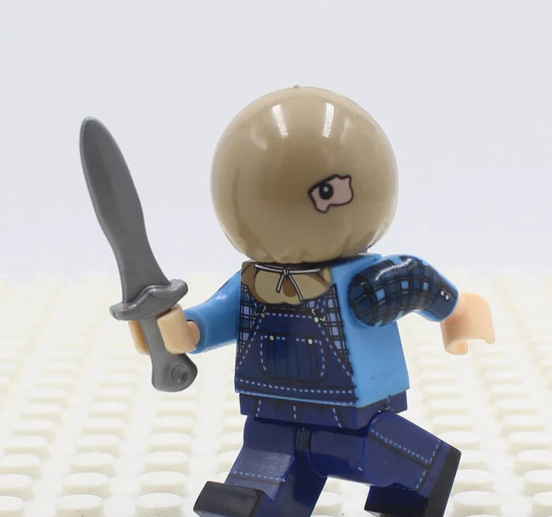 Jason Voorhees Part 2 (Friday the 13th) - Custom Building Blocks Mini Figures Compatible with LEGO