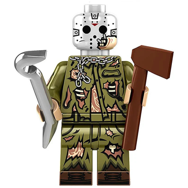 Jason Voorhees Undead (Friday the 13th) - Custom Building Blocks Mini Figures Compatible with LEGO