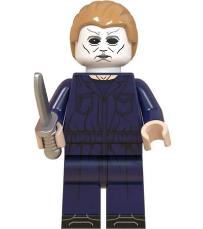 Michael Myers (Halloween) - Custom Building Blocks Mini Figures Compatible with LEGO