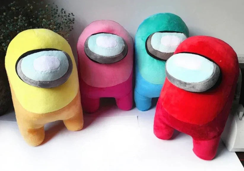 Among Us Plush Orange - Stuffed Cute Kawaii Video Game Characters