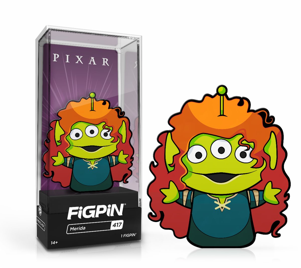 FiGPiN: Alien Remix - Alien Merida #417