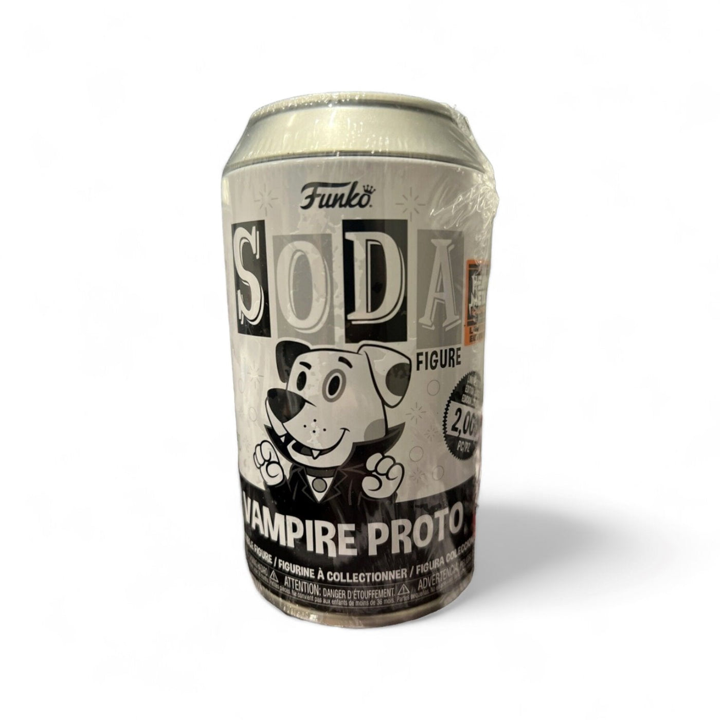 Funko Soda: NYCC 2023 x HEAVY METAL HALLOWEEN - LE2000 Proto the Dog as Vampire (Black Label)