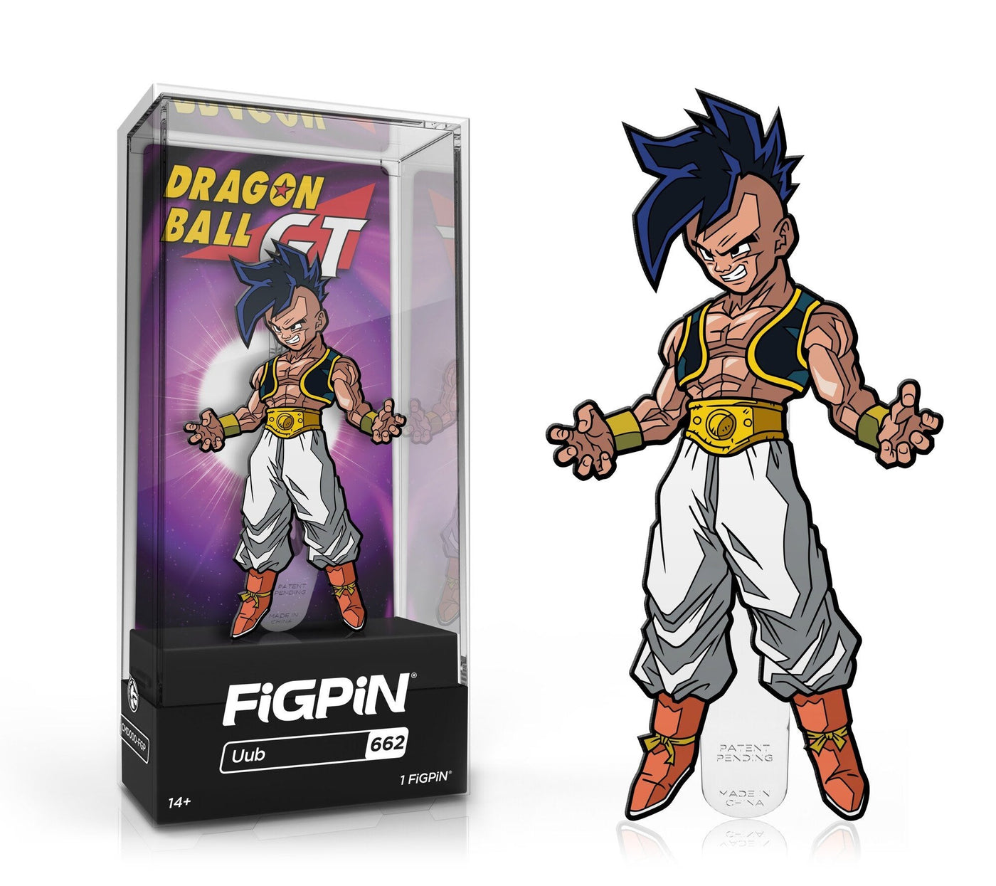 FiGPiN: DRAGON BALL GT Uub #662 (LIMITED EDITION)