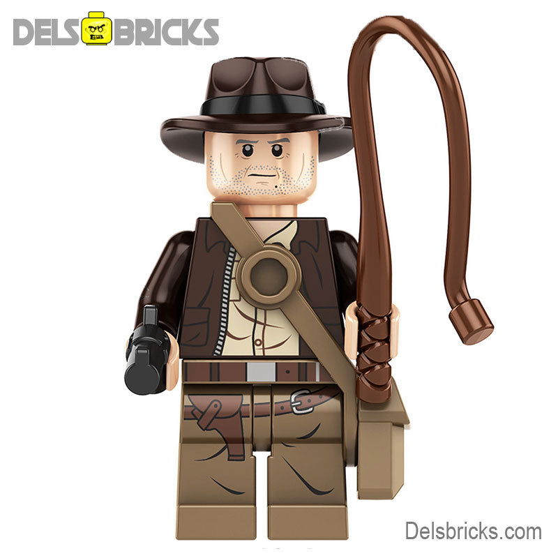 Indiana Jones Dial of Destiny (Indiana Jones) - Custom Building Blocks Mini Figures Compatible with LEGO