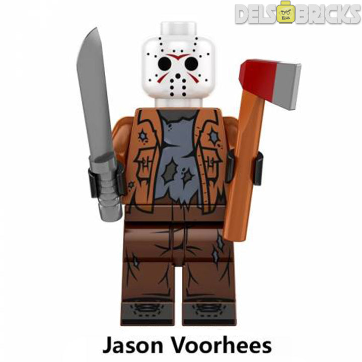 Jason Voorhees (Friday the 13th) - Custom Building Blocks Mini Figures Compatible with LEGO