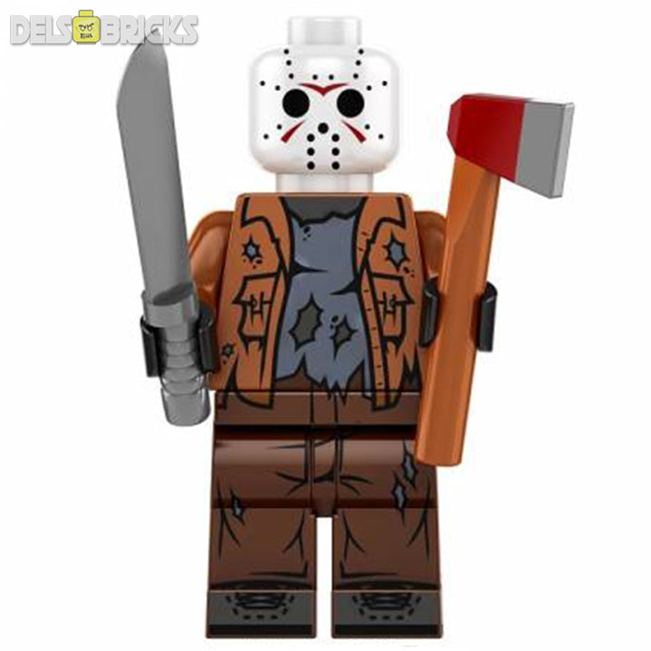 Jason Voorhees (Friday the 13th) - Custom Building Blocks Mini Figures Compatible with LEGO