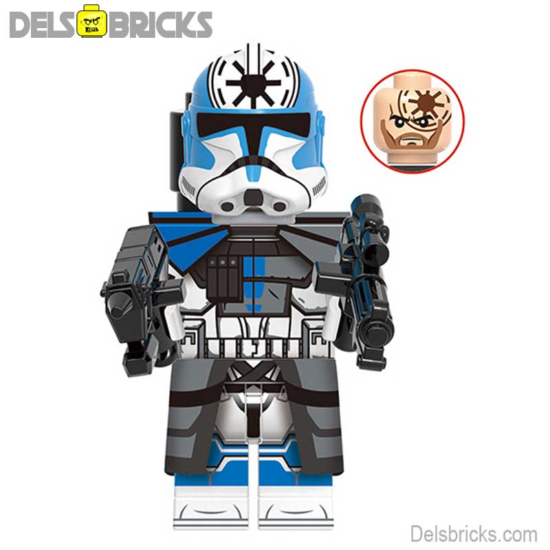 501st Legion Clone Trooper (Star Wars) - Custom Building Blocks Mini Figures Compatible with LEGO