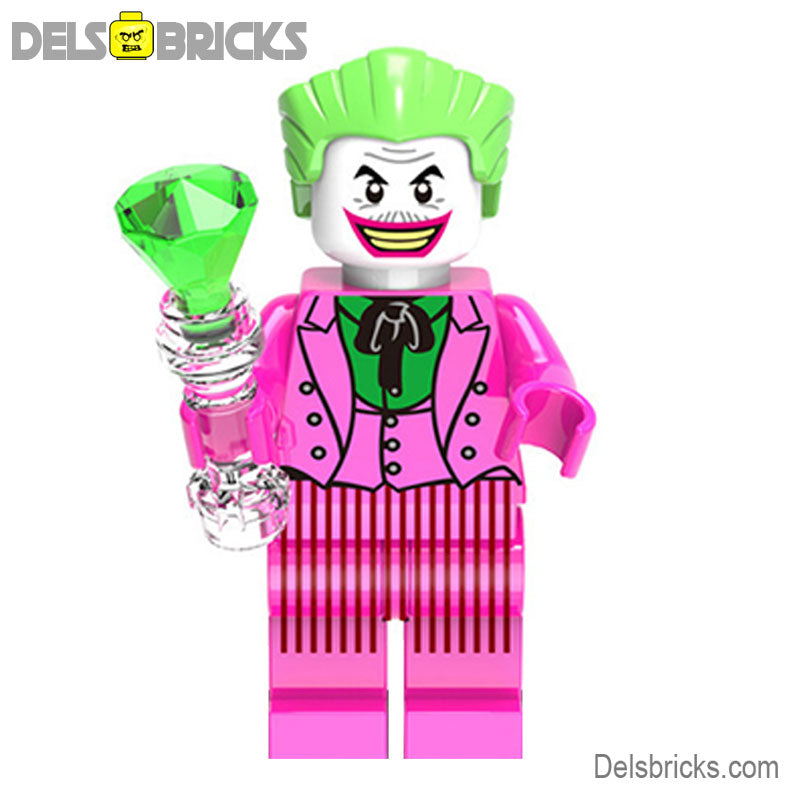 The Joker 60's TV Show (DC) - Custom Building Blocks Mini Figures Compatible with LEGO