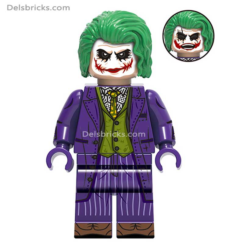 The Joker The Dark Knight (DC) - Custom Building Blocks Mini Figures Compatible with LEGO