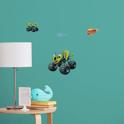 Zeg - Blaze and the Monster Machines - RealBig Collection - Official Nickelodeon - Reusable Vinyl Wall Decals