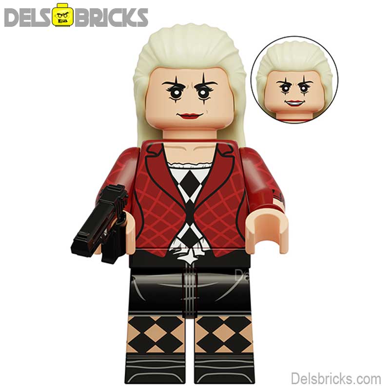 Harley Quinn from Joker 2 - Lady Gaga (DC) - Custom Building Blocks Mini Figures Compatible with LEGO