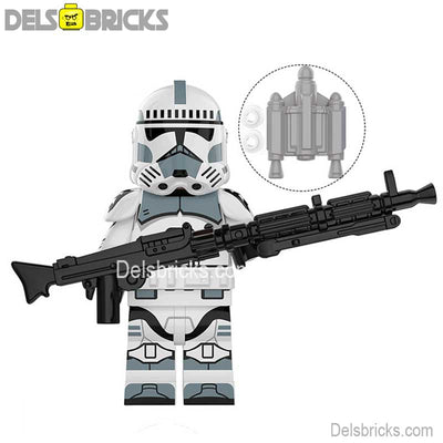 Kamino Guard Clone Trooper (Star Wars) - Custom Building Blocks Mini Figures Compatible with LEGO