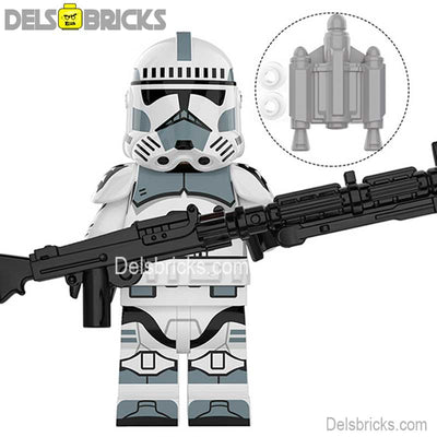 Kamino Guard Clone Trooper (Star Wars) - Custom Building Blocks Mini Figures Compatible with LEGO