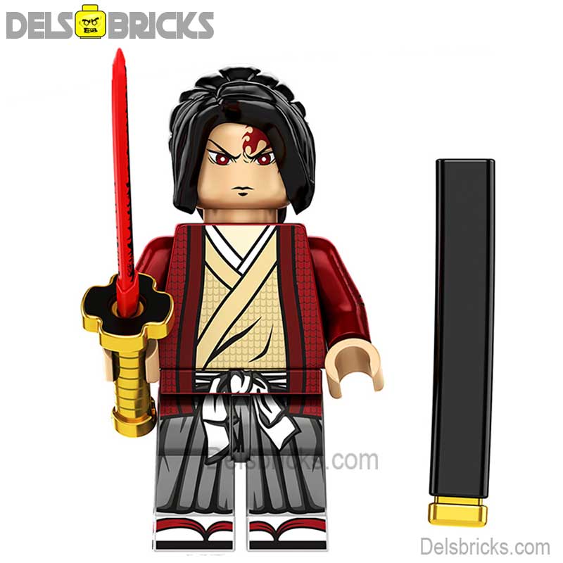 Tsugikuni Yoriichi (Demon Slayer) - Custom Building Blocks Mini Figures Compatible with LEGO