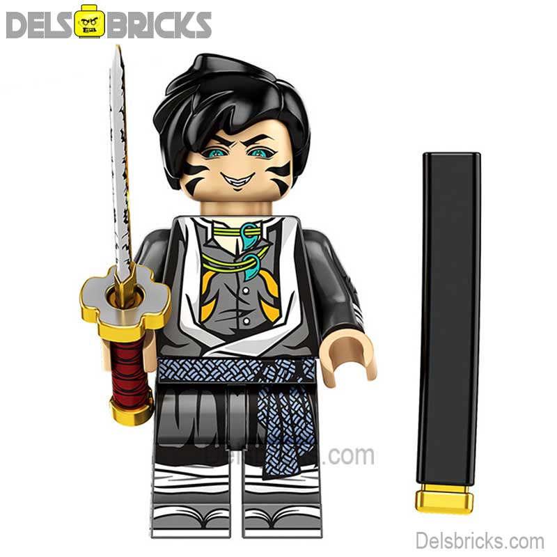 Kaigaku (Demon Slayer) - Custom Building Blocks Mini Figures Compatible with LEGO