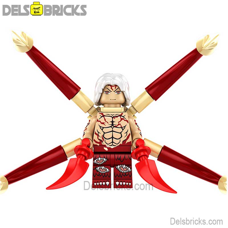 Kibutsuji Muzan Ghost King (Demon Slayer) - Custom Building Blocks Mini Figures Compatible with LEGO