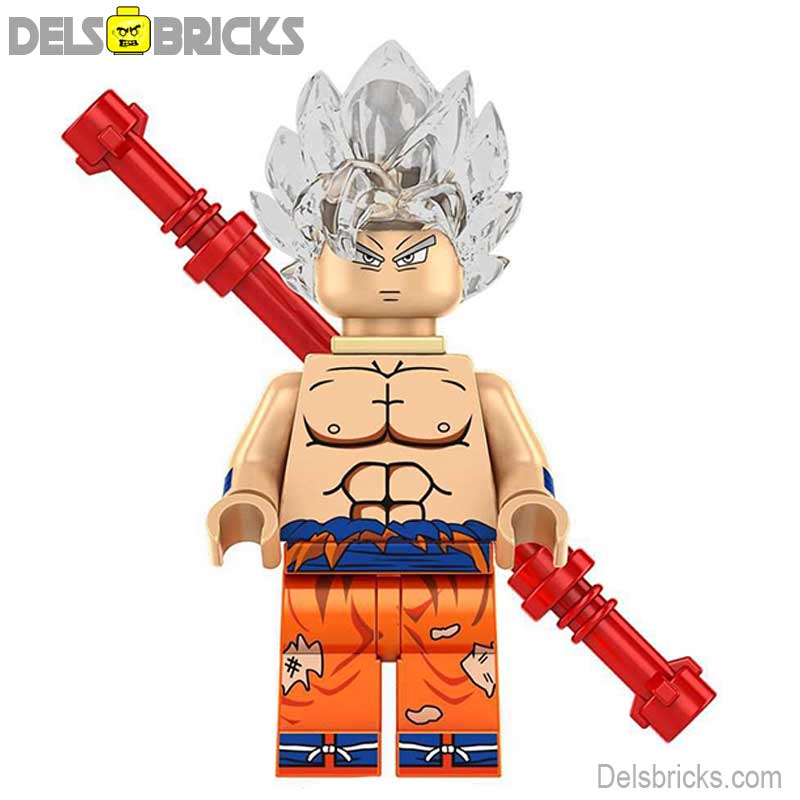 Goku Super Saiyan (Dragon Ball Z) - Custom Building Blocks Mini Figures Compatible with LEGO