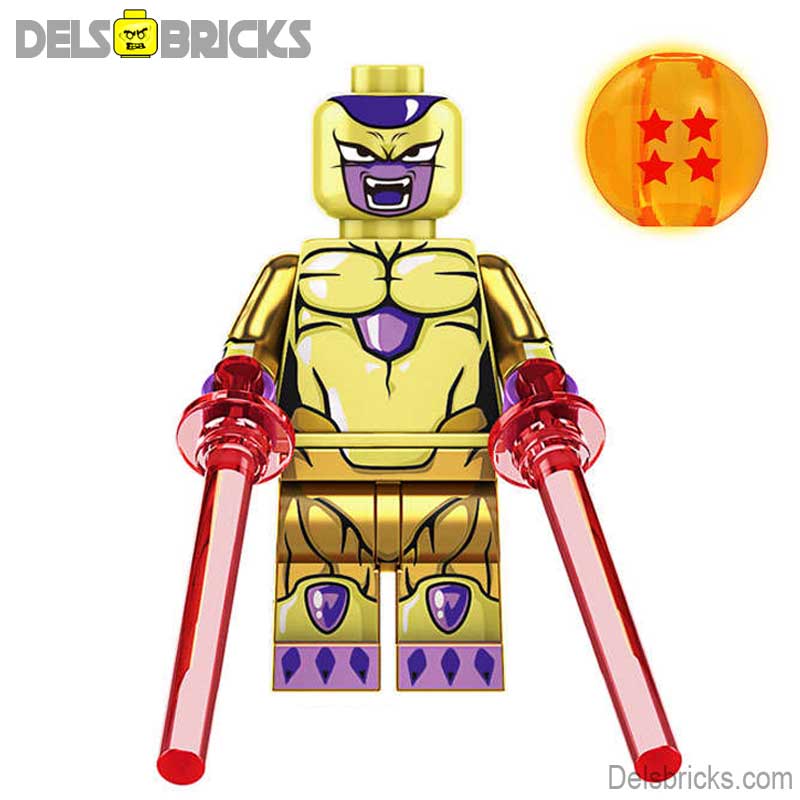 Gold Frieza (Dragon Ball Z) - Custom Building Blocks Mini Figures Compatible with LEGO