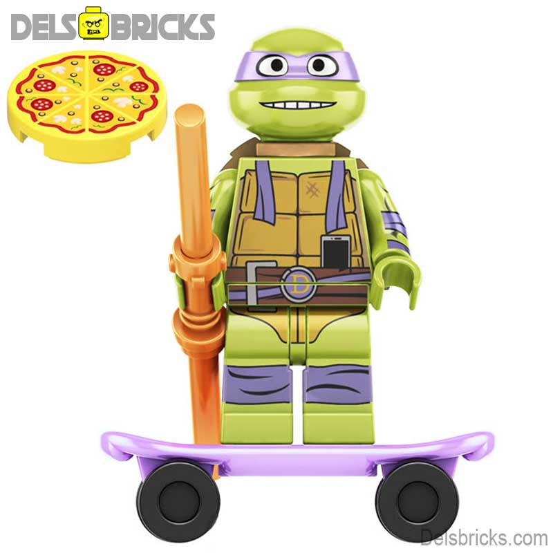 Donatello Mutant Mayhem (Teenage Mutant Ninja Turtles) - Custom Building Blocks Mini Figures Compatible with LEGO