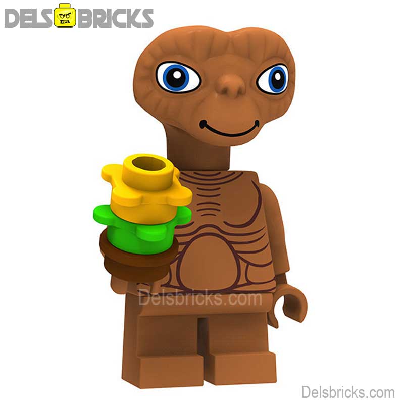 ET The Extraterrestrial - Custom Building Blocks Mini Figures Compatible with LEGO