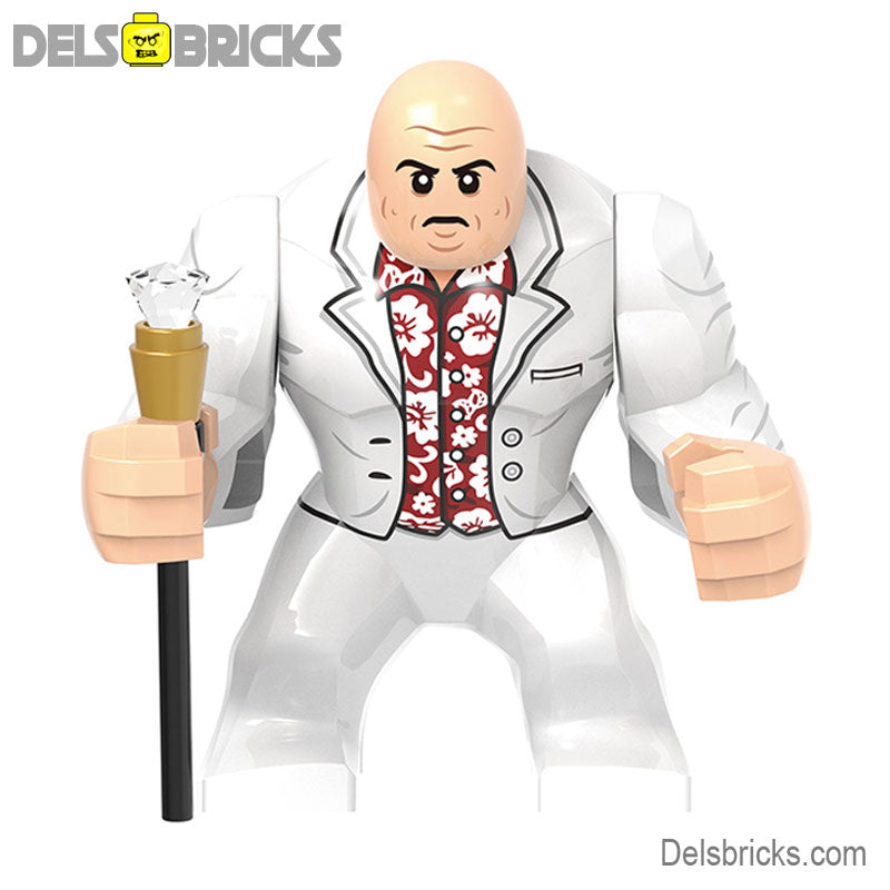 Kingpin Wilson Fisk (Marvel Spider-Man) - Custom Building Blocks Mini Figures Compatible with LEGO