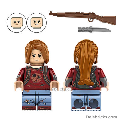 Set of 2 - Joel & Ellie (The Last of Us) - Custom Building Blocks Mini Figures Compatible with LEGO