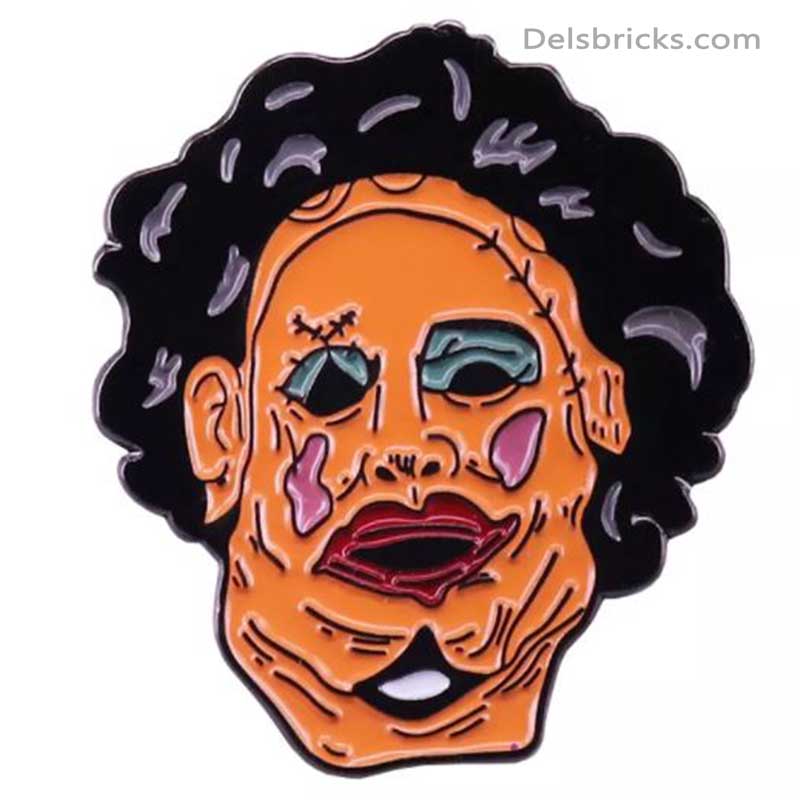 Leatherface Texas Chainsaw massacre Enamel Pins Near Me