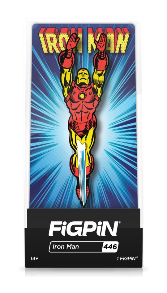 FiGPiN: LIMTED EDITION EXCLUSIVE Classic Iron Man (446)