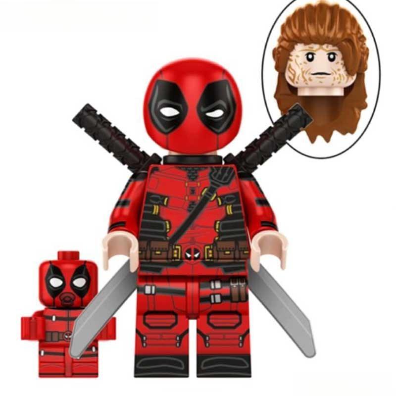 Nicepool (Marvel Deadpool & Wolverine Movie) - Custom Building Blocks ...